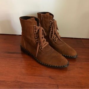 ❤️ Lace-up Suede Boots